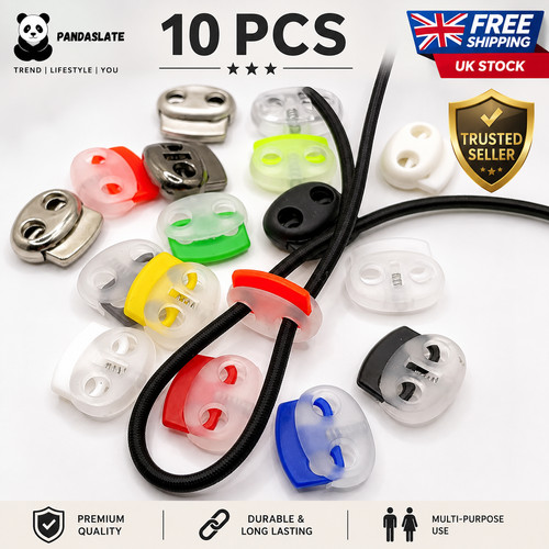 Cord lock toggle stopper clip - lock,