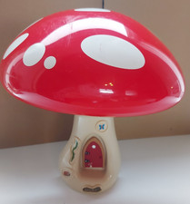The Irish Fairy Door Company Fairy Door Toadstool Touch Night Light