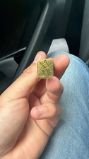 Antique Brass And bone Masonic