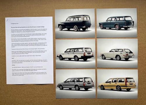 Volvo estate car heritage - volvo,