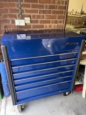 Snap On 40" Midnight Blue  KRSC Flip-Top Rollcab Cabinet Chest Box