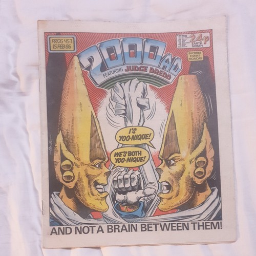 2000ad prog 457 judge dredd - 2000ad,