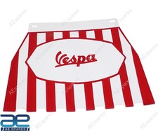 For Vespa Embossed Red & White