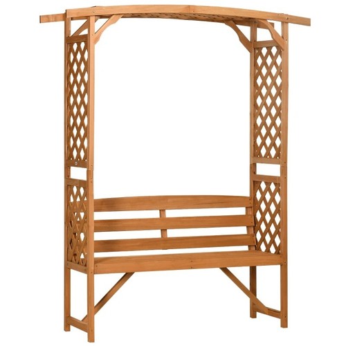 Outdoor arch pergola - outdoor, patio
