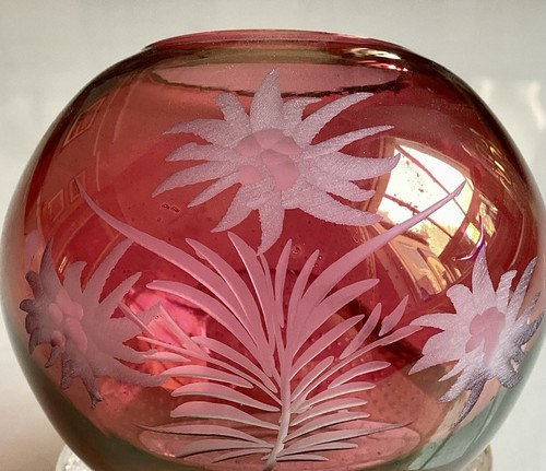 Vintage mid century cranberry - vintage,