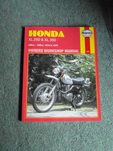 Haynes honda xl250 350350 - haynes, xl250/350350