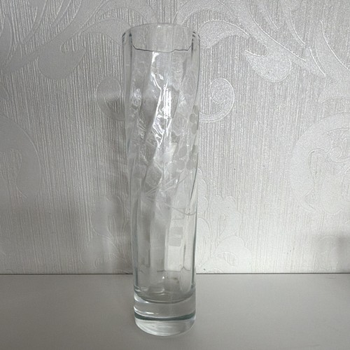 Unmarked clear glass tall - unmarked,