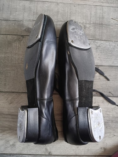Capezio black tap shoes with - black,