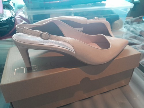 Next nude sling back stilleto - nude,