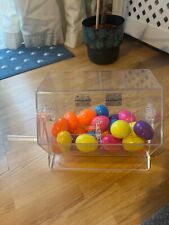 Tombola Raffle Bingo Drum  Perspex Summer Christmas  Fete Or Fair