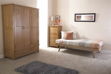 Madrid Wooden Trundle Only Oak