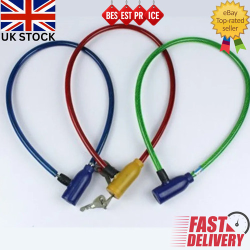 Bike lock cable with - lock,