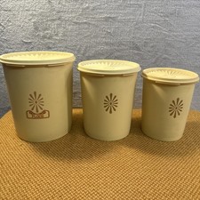 Vintage Yellow Tupperware