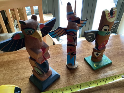 Wood hand carved - native, north