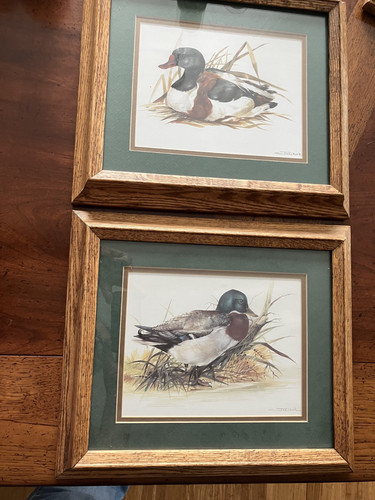 Lot two oak framed - framed, and