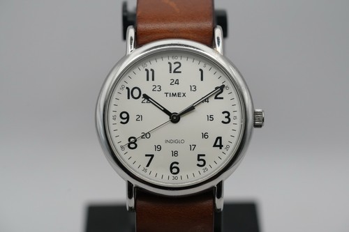 Timex weekender watch - timex, cream