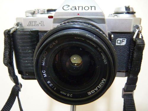 Canon slr camera with - al-1, qf