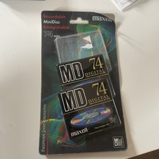 Maxell Minidisc 74min 3 pack 2
