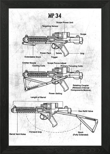 Framed wall art poster - mp,