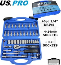 US PRO Tools 46pc 1/4" dr