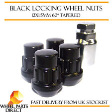 Black Locking Wheel Nuts 12x1.5 Bolts for Mazda CX-3 15-16