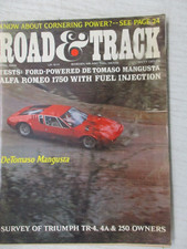 ROAD & TRACK MAGAZINE APRIL