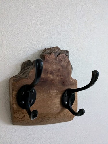 Rustic solid ash - rustic, hook