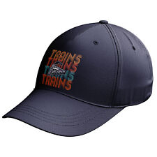 Vintage Trains Baseball Cap