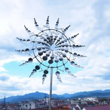 3D Metal Windmill Wind Chime