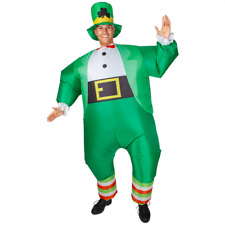 Inflatable Leprechaun Costume Adults Fancy Dress St Patricks Day Paddys Mens Out
