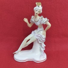 Vintage Flapper Girl Figurine