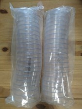 Petri Dish, Plastic, 90 mm x 15 mm Pack of 20 X 3  (60 dishes)