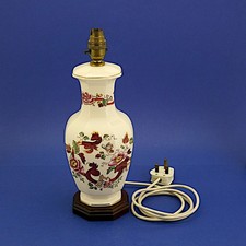 Large Mason's Ironstone Mandalay Red Table Lamp Base - 36cm/14.2" High