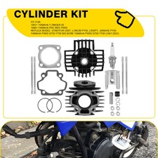 Rebuild Head Bore Barrel Cylinder Piston Rings Kit For Yamaha Pw50 Py50 Peewee50