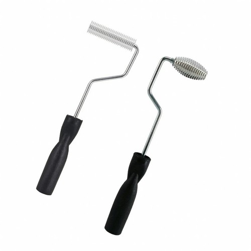 Pieces ribbed metal roller - 2,