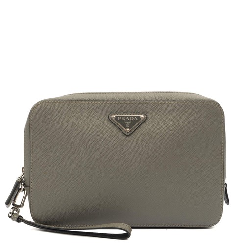 Prada clutch brique small - -, in