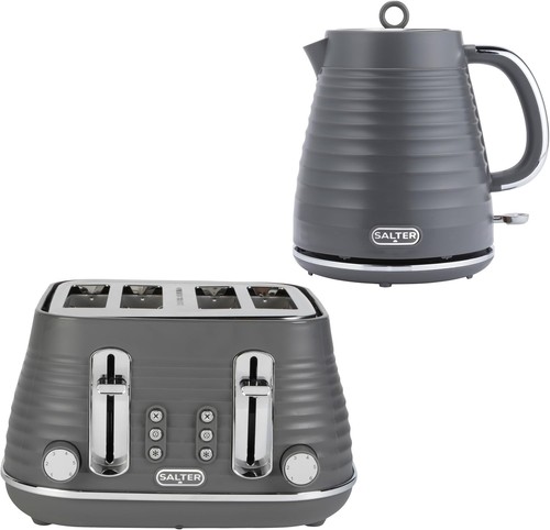 Salter grey ripple kettle - salter,