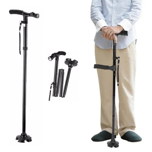 Folding walking stick - stick, with
