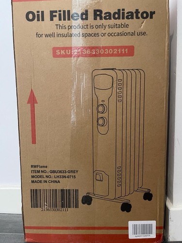 Rwflame oil filled radiator - rwflame,