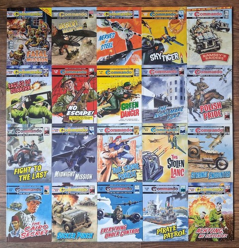 Commando comics job lot bundle - comics,