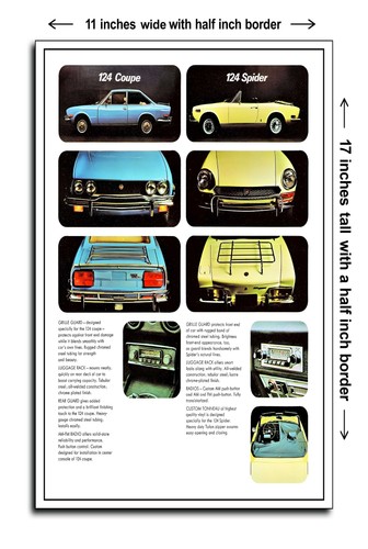 1972 fiat 124 coupe - fiat,