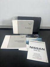 NISSAN ALMERA OWNERS PACK / HANDBOOK / MANUAL + WALLET 2003~2006 (2004)