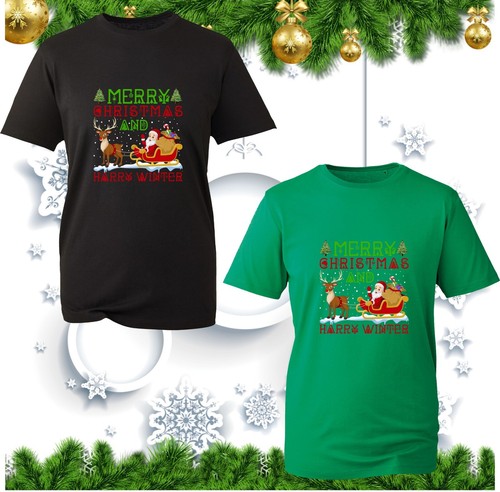 Merry christmas and happy - merry,