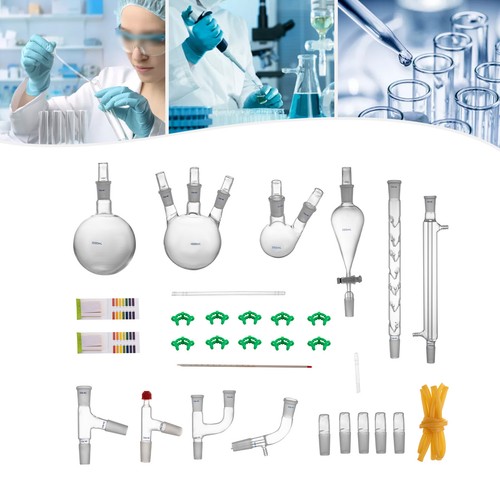 Laboratory glassware kit - laboratory,