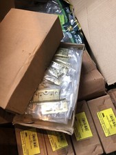 Finial Flush Hinge Brass 60mm Flush Cupboard/Cabinet Door X25 Pairs