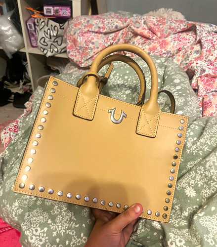 True religion studded satchel - true,