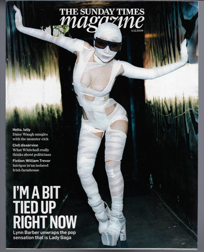 Times magazine lady - magazine,