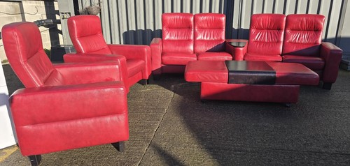 Stressless leather seater - stressless, 4