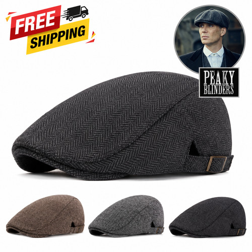 Mens peaky blinders flat cap - blinders,