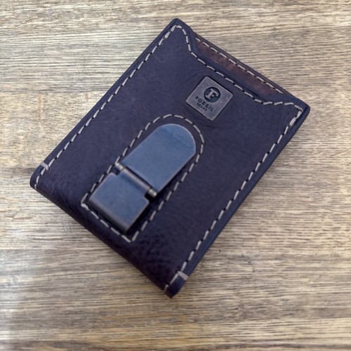Fossil men brown leather - fossil,